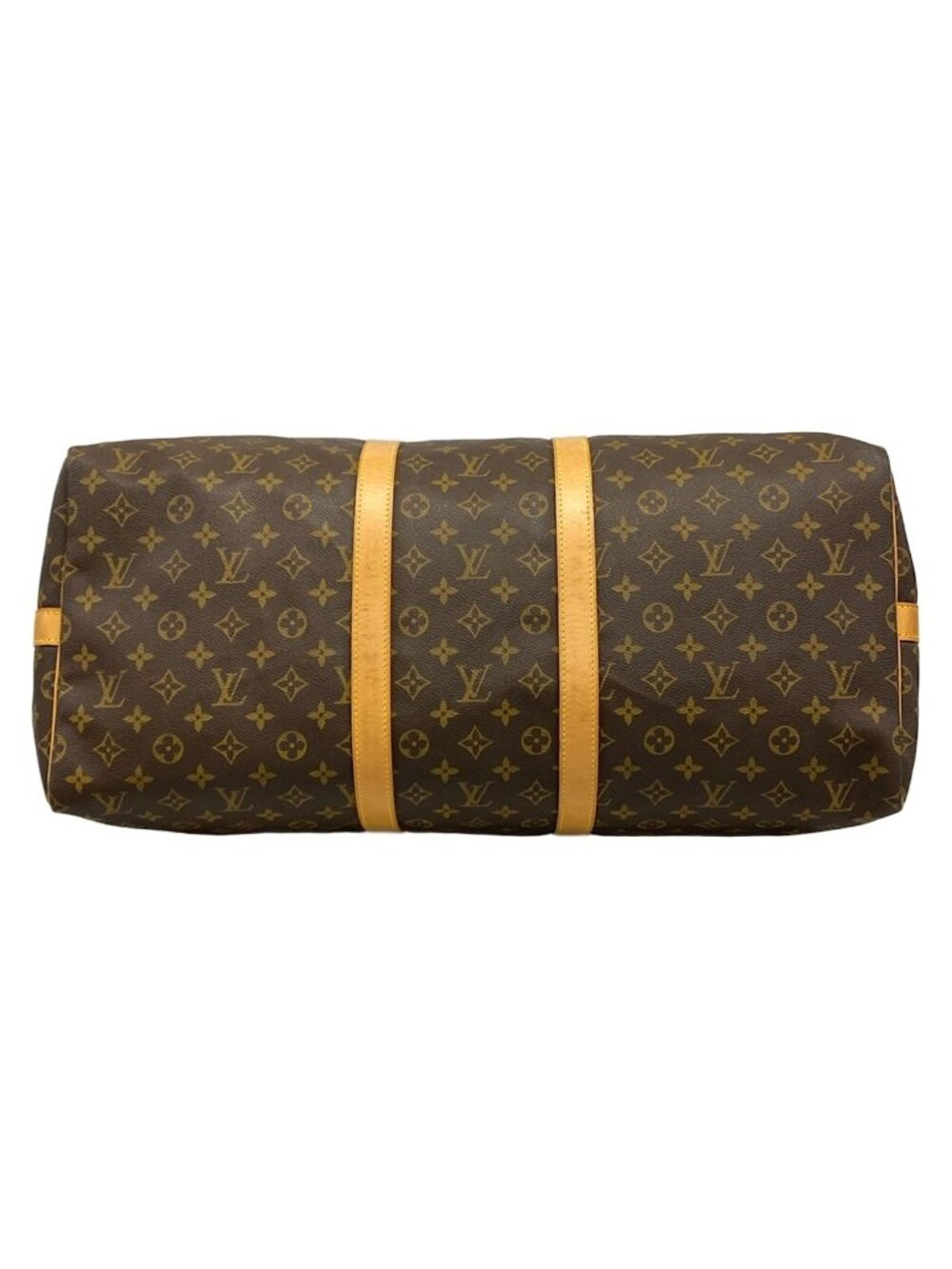 Louis Vuitton Boston Bag Monogram Keepall Bandouliere 55 - Picture 5 of 15